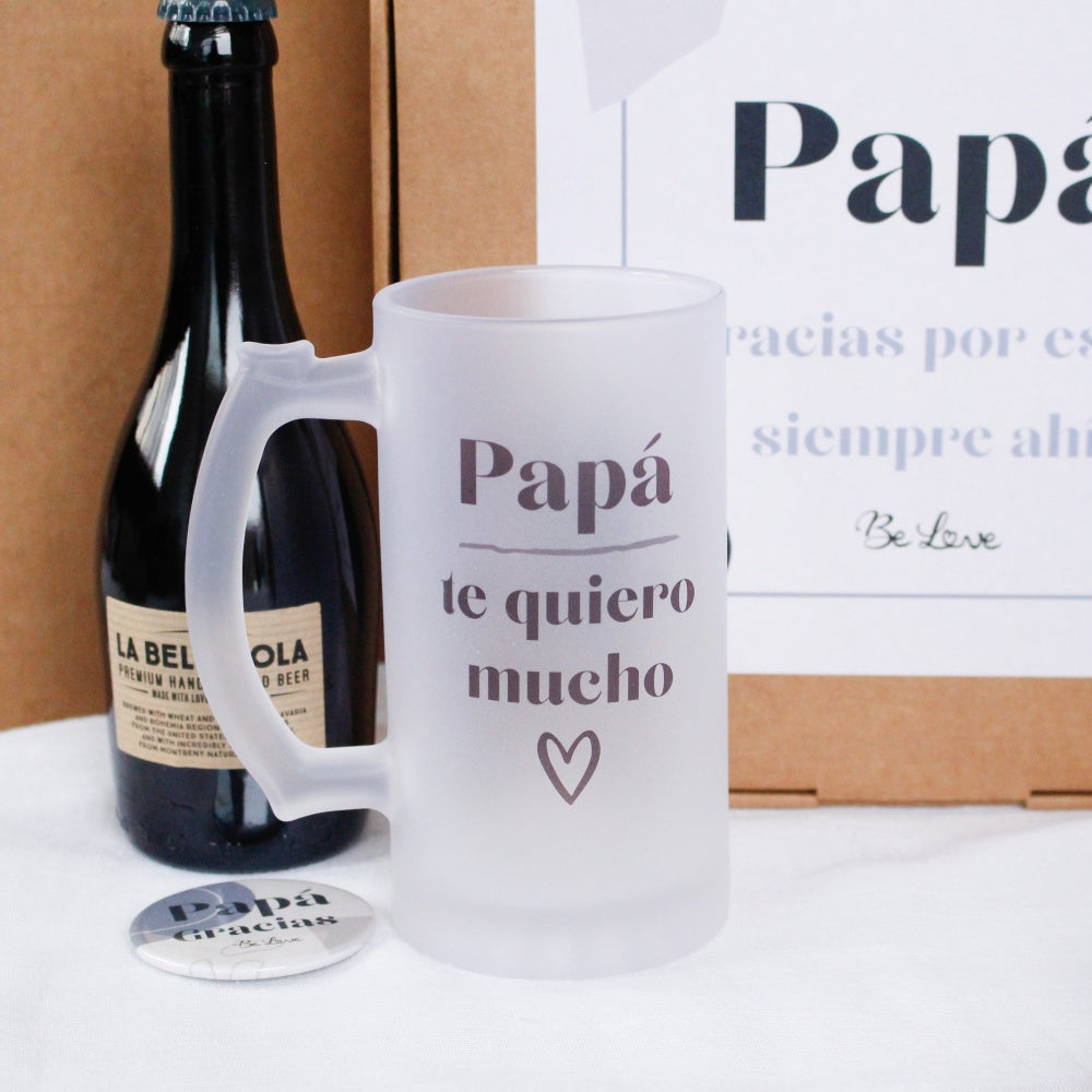 KIT CERVEZA "PAPÁ, GRACIAS POR ESTAR SIEMPRE AHÍ"