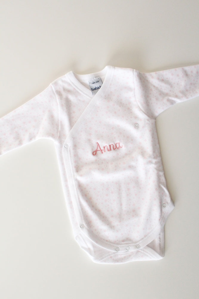 PRIMERA PUESTA de Bebé 0 meses, Babidu PERSONALIZADA- Mi Pipo