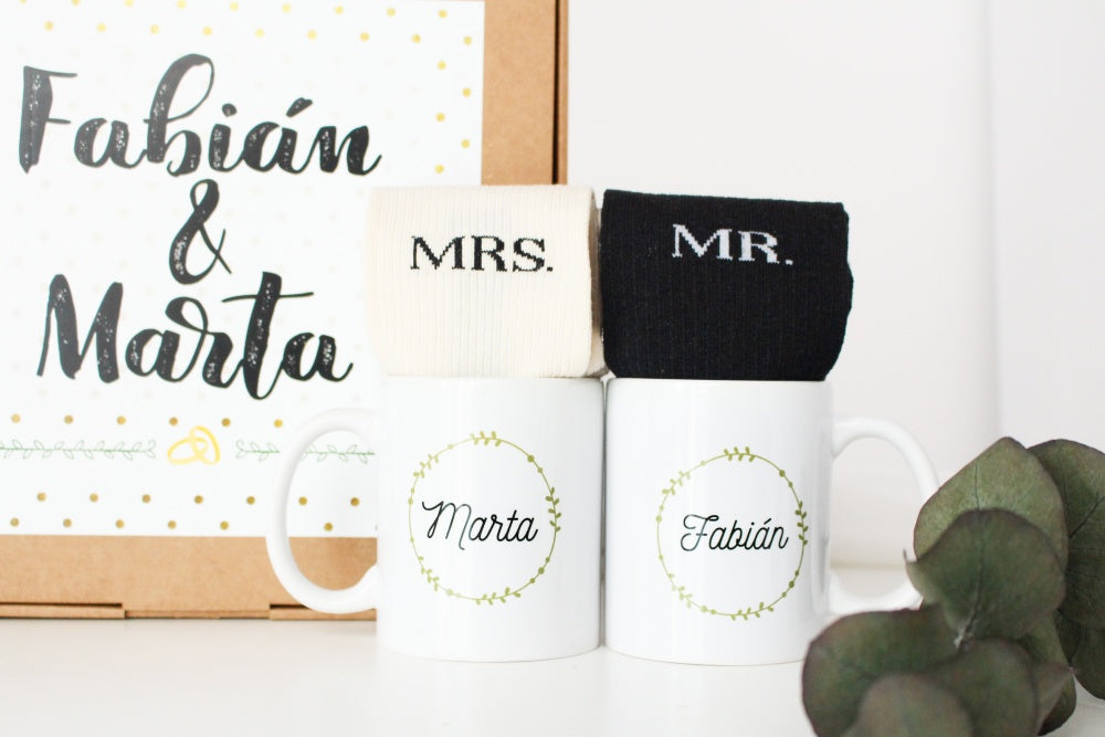 KIT "NOS HAN DICHO QUE...SOIS LOS SIGUIENTES" PERSONALIZADO-Be Love