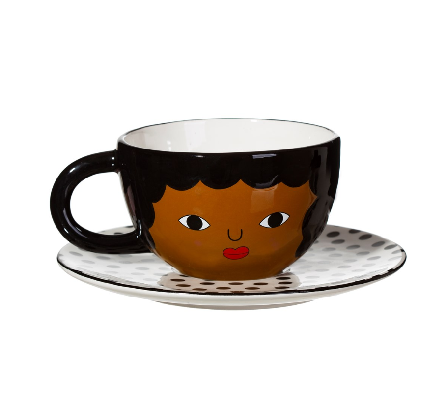 SET TAZA+PLATO CHANTELLE - Sass & Belle