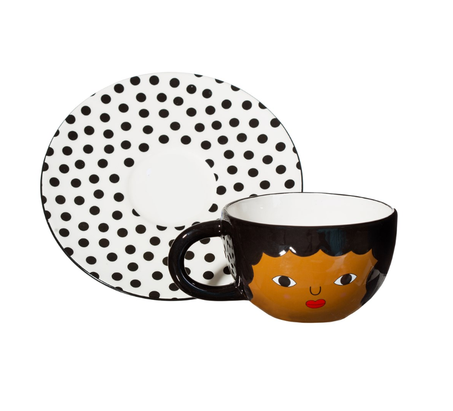 SET TAZA+PLATO CHANTELLE - Sass & Belle
