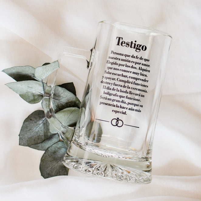 Jarra Testigo de Boda - Be Love
