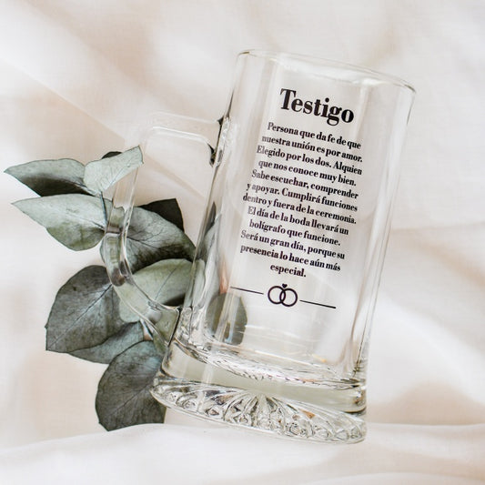 Jarra Testigo de Boda - Be Love