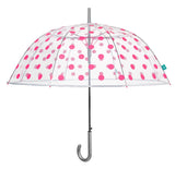 Paraguas Mujer 61/8 Automático POE LUNARES Transparente - Perletti