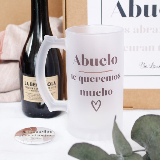 KIT CERVEZA "ABUELO, TUS ABRAZOS LO CURAN TODO"