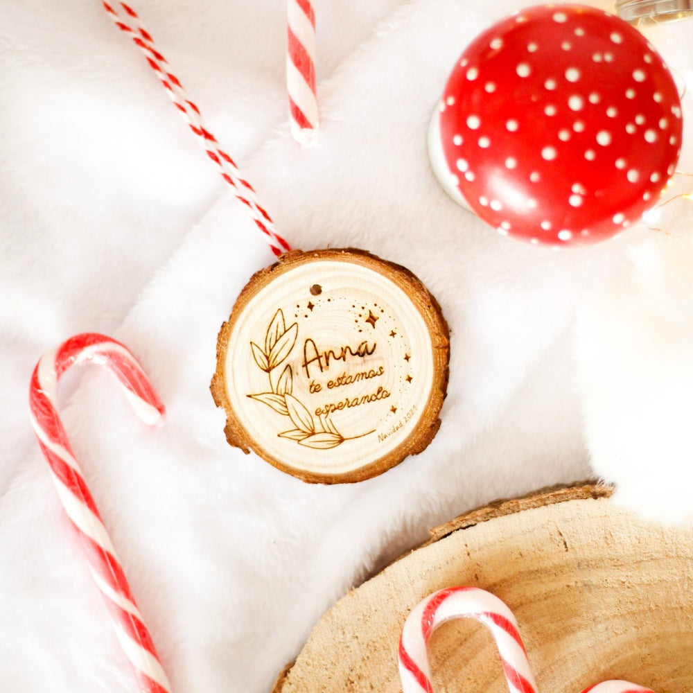 Adorno navideño PERSONALIZADO- Be Love