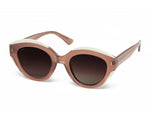 Gafas de Sol ANNE Shiny Coconut with Brown - TIWI