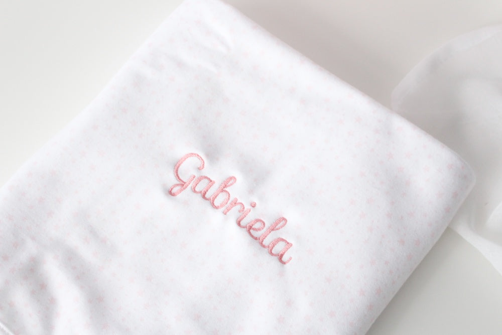 Arrullo ESTRELLAS Rosas Babidú PERSONALIZADO -Mi Pipo