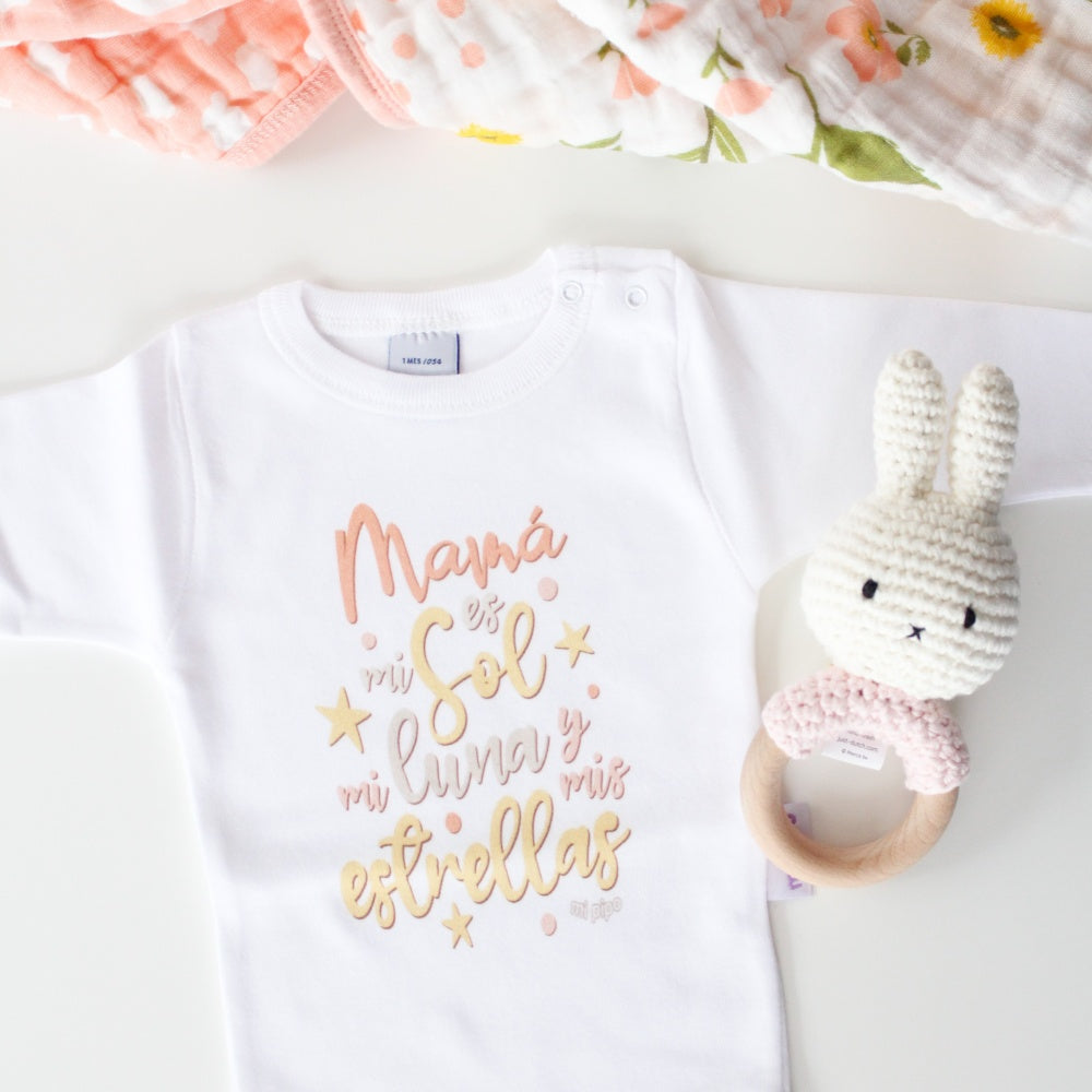 Body MAMÁ ES MI SOL MI LUNA Y MIS ESTRELLAS - Mi Pipo