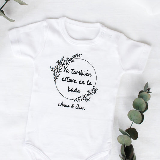 BODY "Yo también estuve en la boda" PERSONALIZADO-Be Love