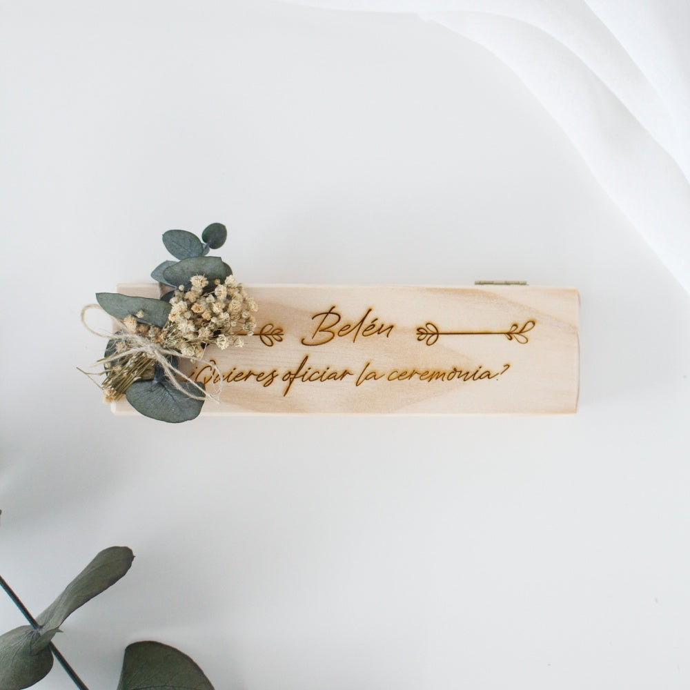Bolígrafo para Ceremoniante de Boda, Personalizado- Be Love