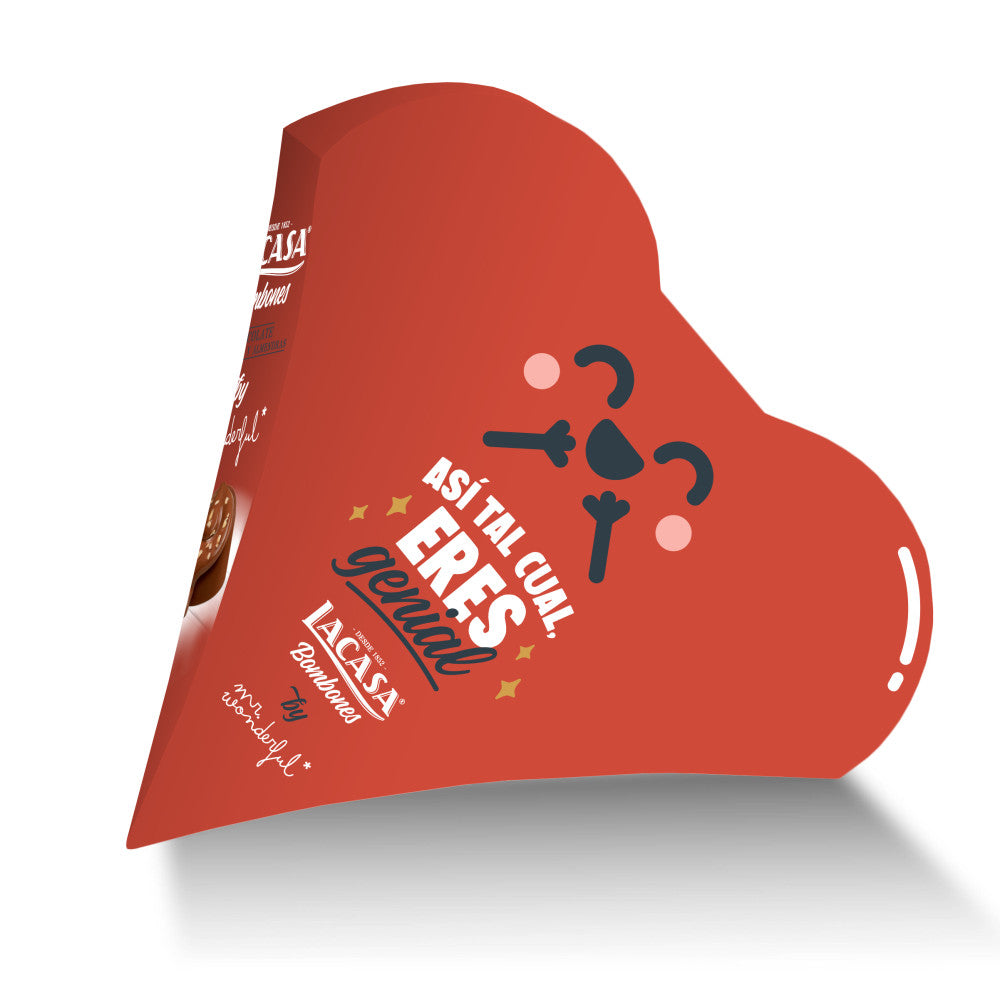 Bombones Lacasa X Mr. Wonderful Chocolate Con Leche Y Almendras · 60g