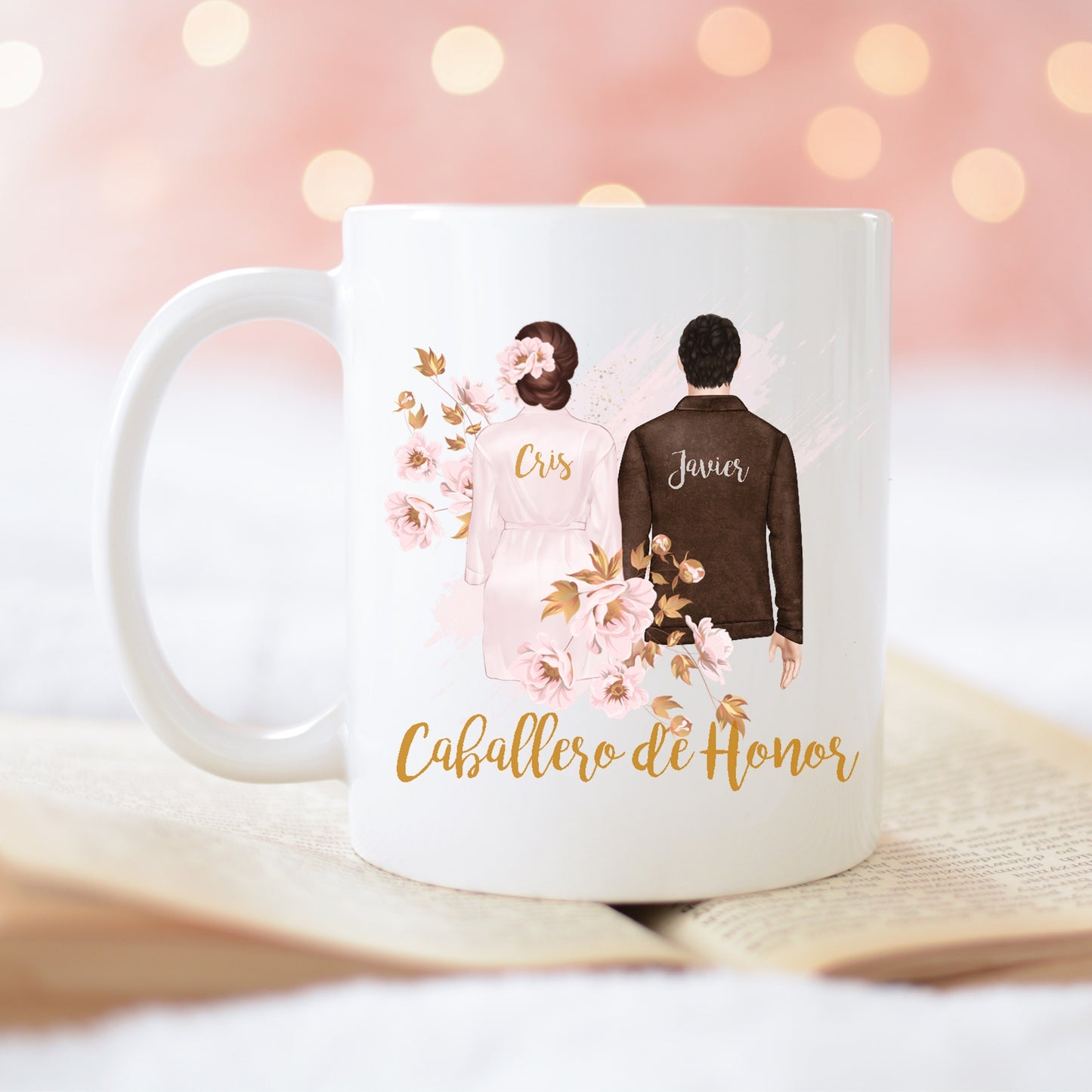 TAZA PERSONALIZADA CABALLERO DE HONOR