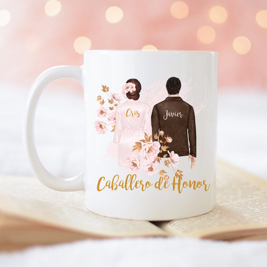 TAZA PERSONALIZADA CABALLERO DE HONOR