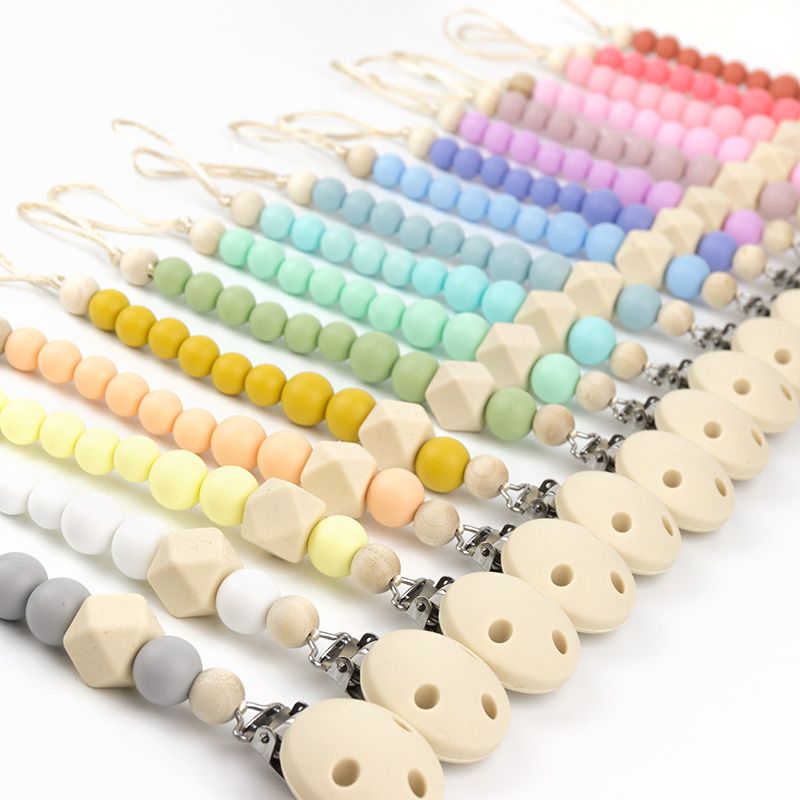 Cadena PORTACHUPETES de Silicona GEMA Varios Colores - Mi Pipo