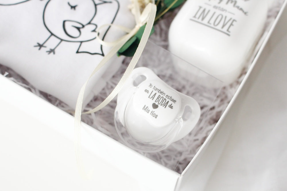 Kit regalo embarazada "Yo también estuve celebrando el amor" PERSONALIZADO- Be Love