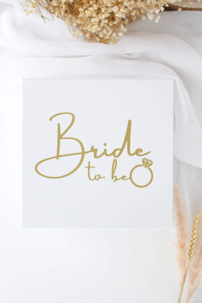 BRIDE TO BE -BEAUTY BOX PERSONALIZADA