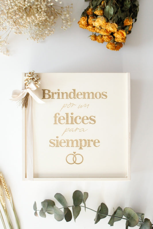 COPAS PARA BRINDAR “POR TODA UNA VIDA...DE LA MANO JUNTOS”- Be Love