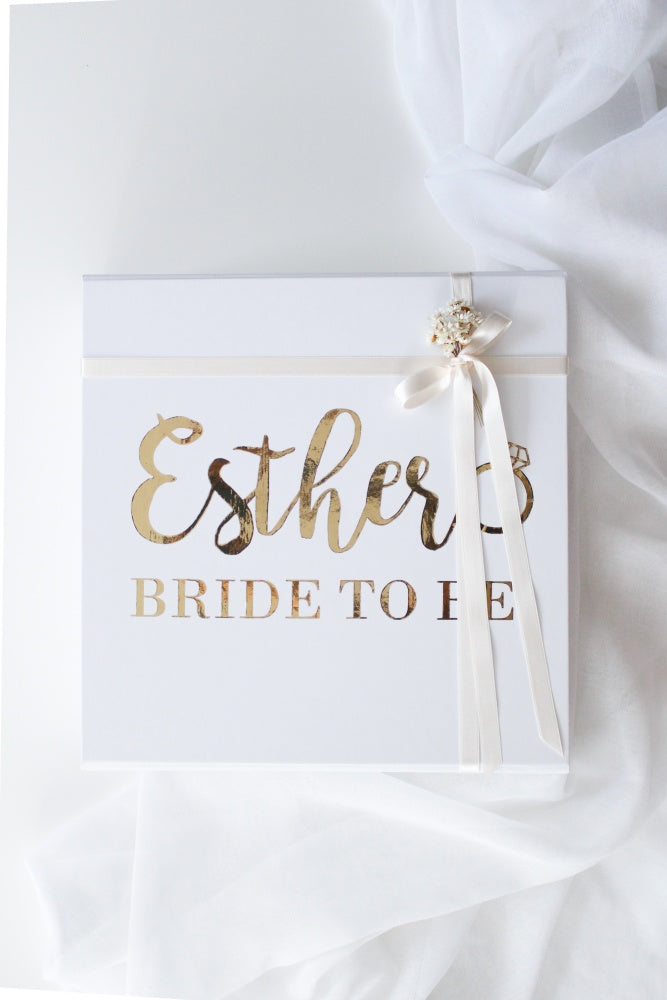 BRIDE TO BE -BEAUTY BOX PERSONALIZADA