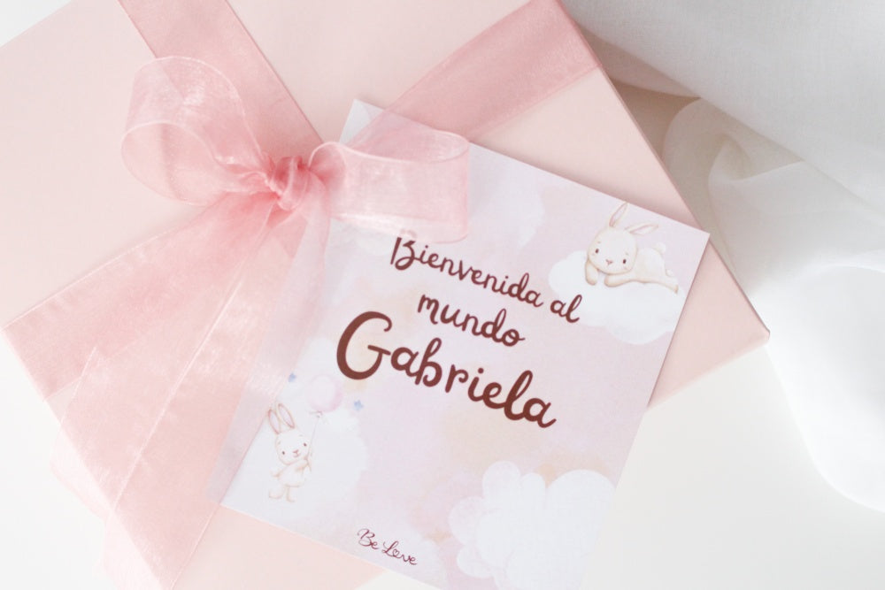 KIT BIENVENIDA BEBÉ PERSONALIZADO