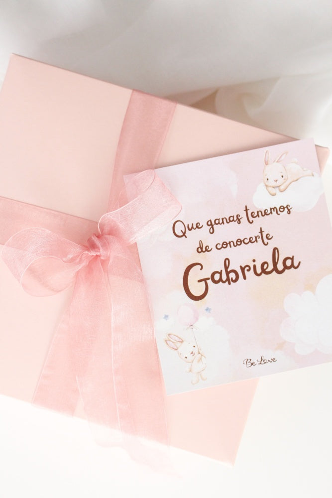 KIT BIENVENIDA BEBÉ PERSONALIZADO