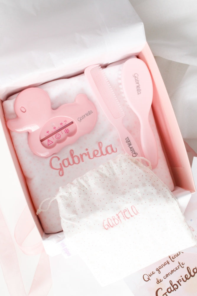 KIT BIENVENIDA BEBÉ PERSONALIZADO