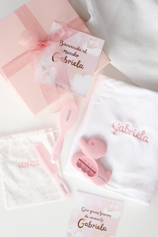 KIT BIENVENIDA BEBÉ PERSONALIZADO