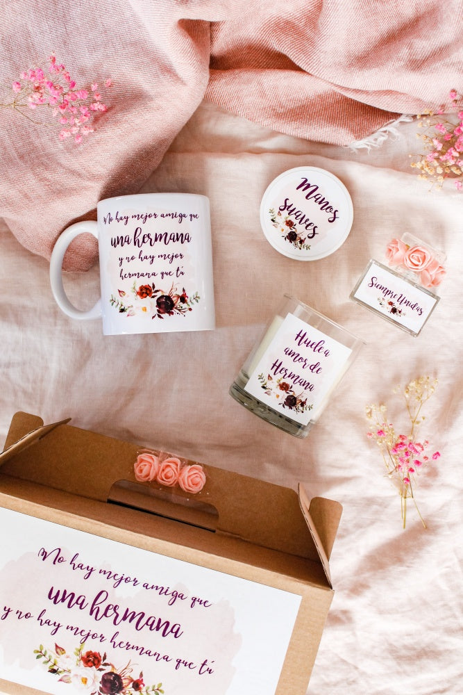 KIT "NO HAY MEJOR AMIGA QUE UNA HERMANA Y NO HAY MEJOR HERMANA QUE TÚ" - Be Love