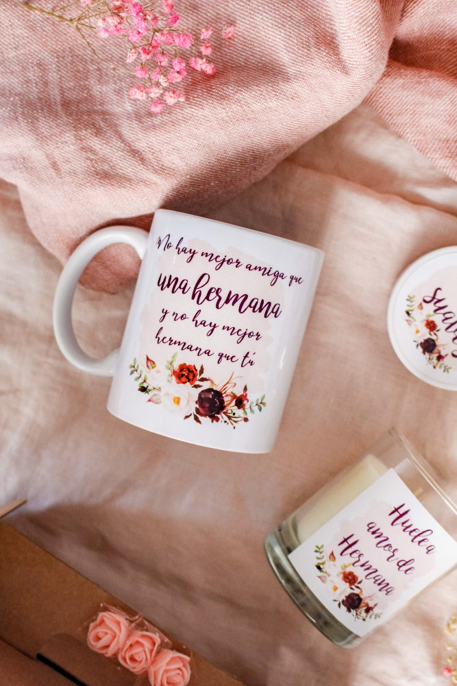 KIT "NO HAY MEJOR AMIGA QUE UNA HERMANA Y NO HAY MEJOR HERMANA QUE TÚ" - Be Love