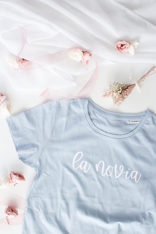 Camiseta La Novia, Azul- Be Love