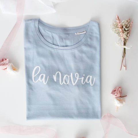 Camiseta La Novia, Azul- Be Love