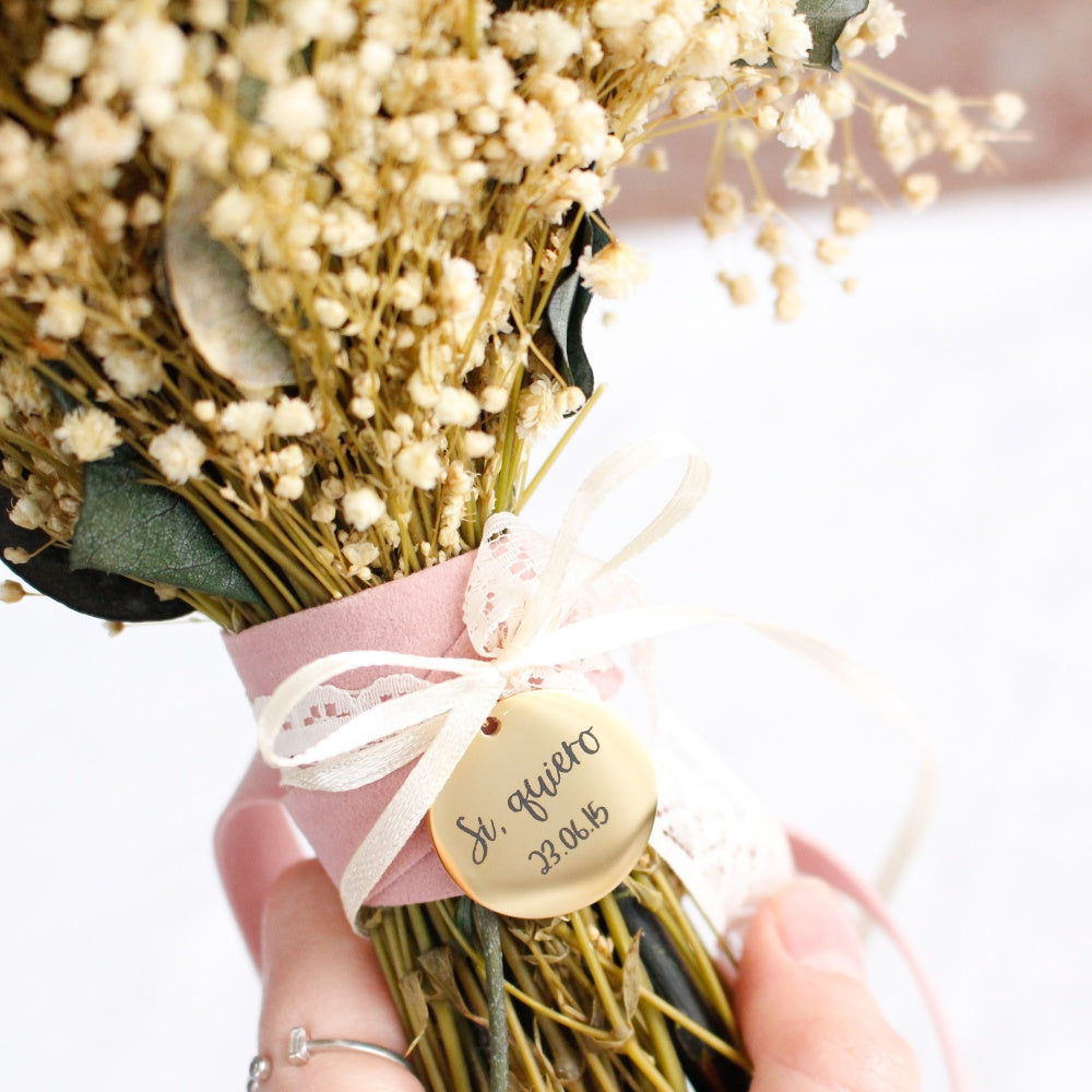 Medalla ramo "Sí, quiero" - Be Love