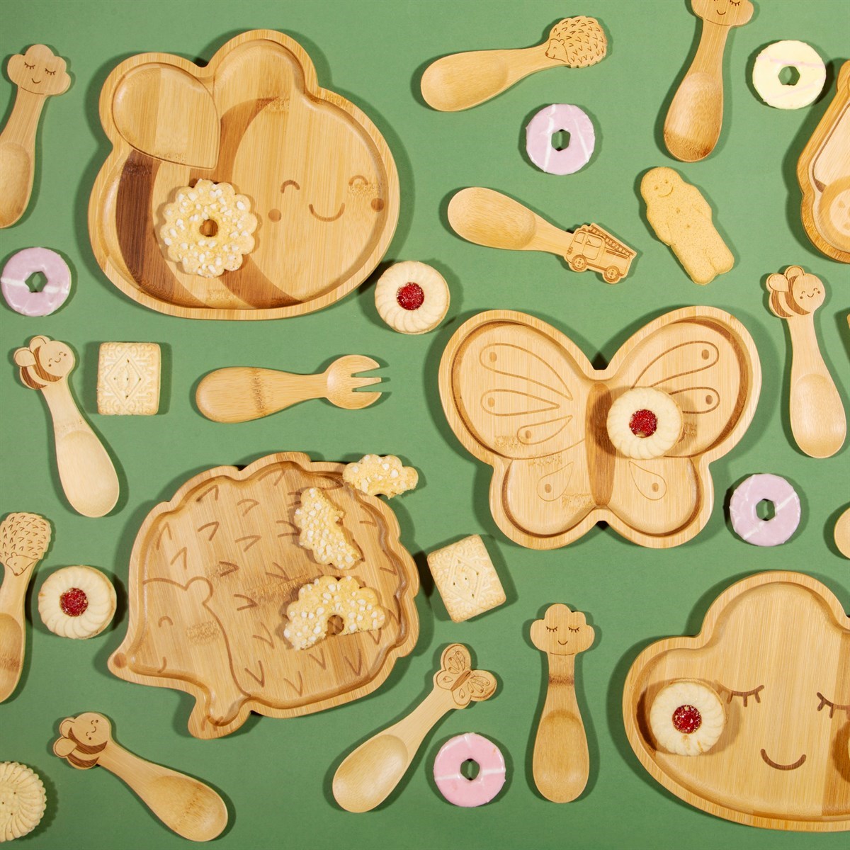 Cucharas de Bambú ABEJITA PERSONALIZABLES- Sass & Belle