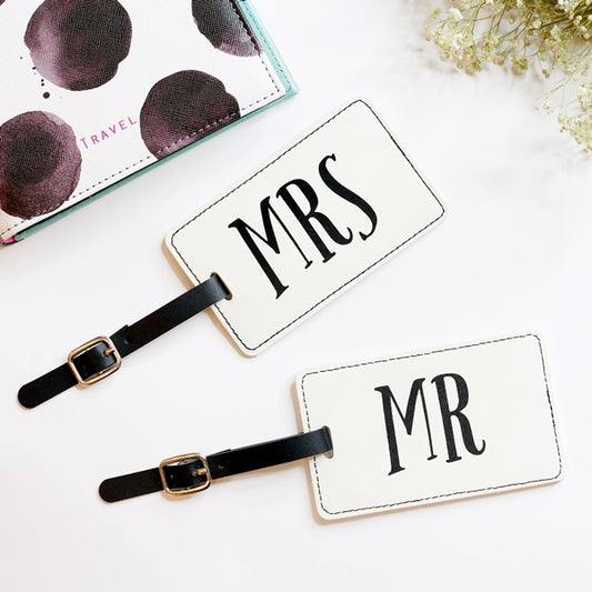 IDENTIFICADORES DE MALETA "Mr and Mrs"
