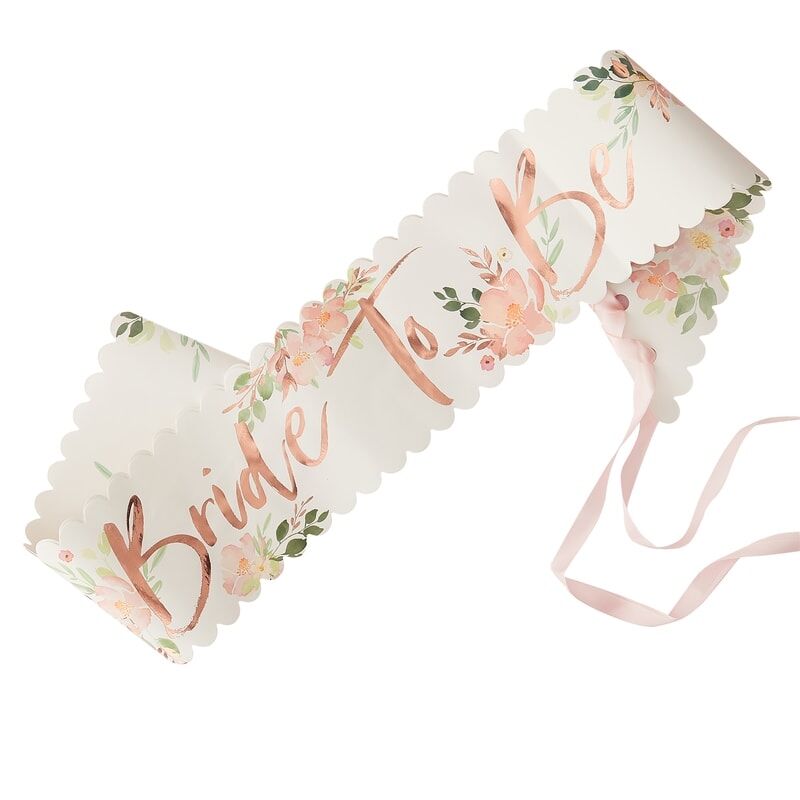 BANDA BRIDE TO BE FLORAL