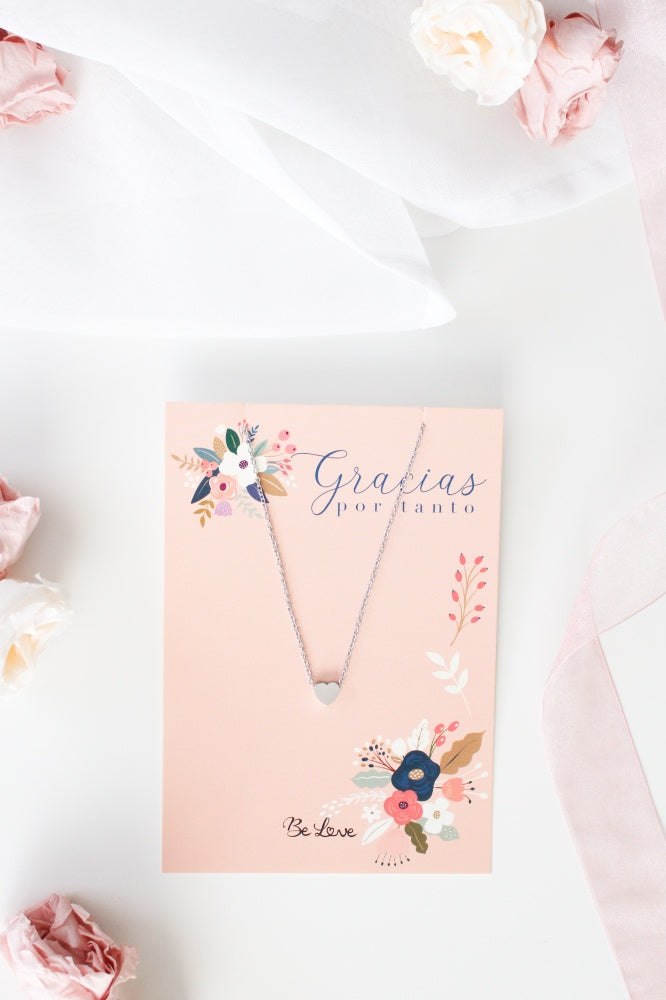 Gargantilla "Gracias por tanto"