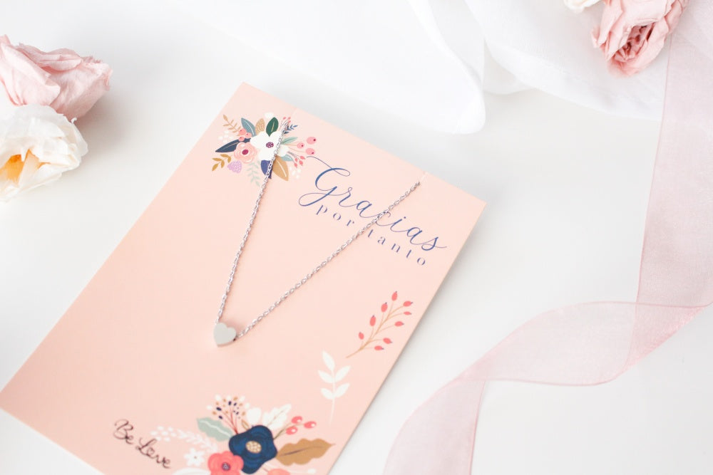 Gargantilla "Gracias por tanto"