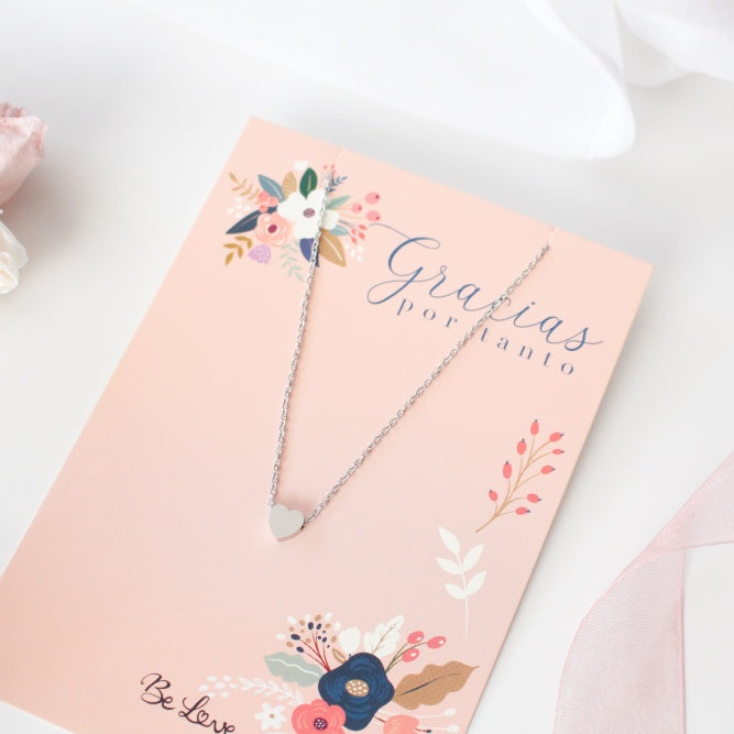 Gargantilla "Gracias por tanto"