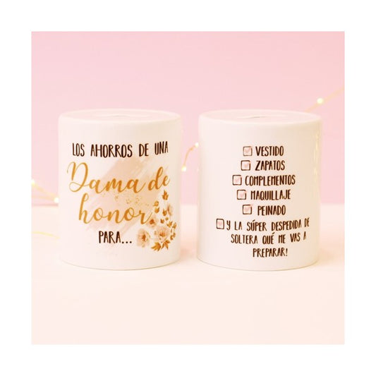 HUCHA "DAMA DE HONOR" - Be Love