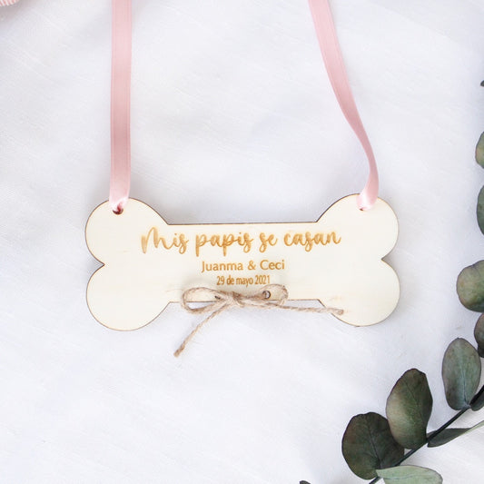 PORTA ALIANZAS PERRITO- Be Love