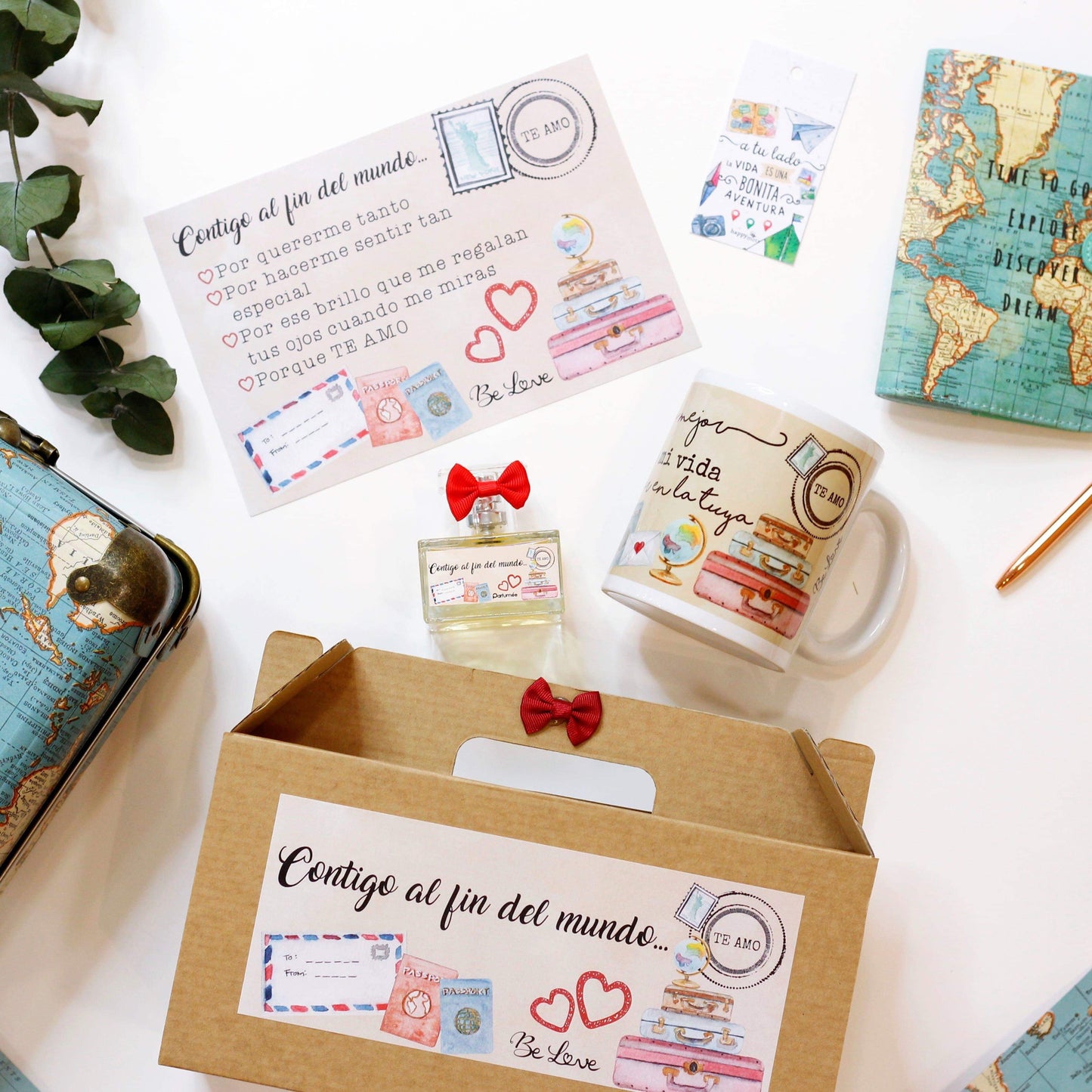 KIT “CONTIGO AL FIN DEL MUNDO”