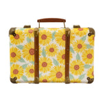 MALETA VINTAGE CON GIRASOLES- SASS & Belle