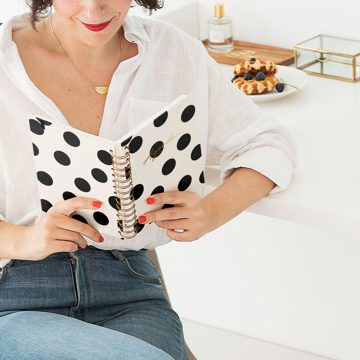 Agenda SIN FECHAS Semana Vista + Notas MINIMAL - CHARUCA