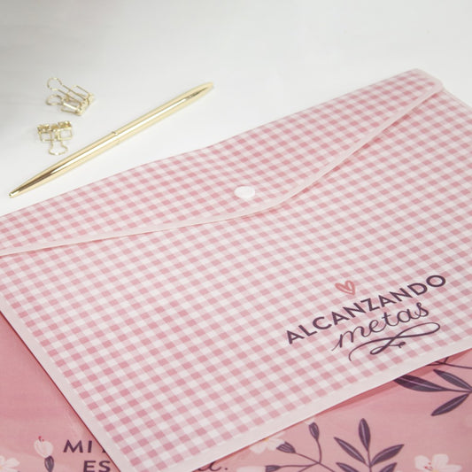 Pack de Carpetas de Botón EDICIÓN ROSA - The Great Moustache