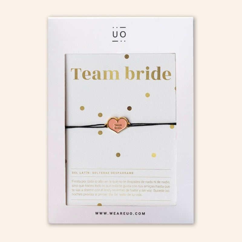 Pulsera Charm TEAM BRIDE - UO*