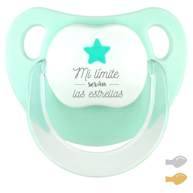 Chupete MI LÍMITE SERÁN LAS ESTRELLAS Mint - Mi Pipo