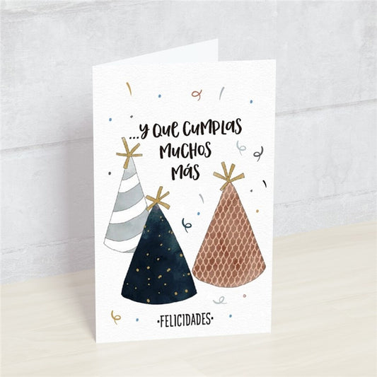 Postal - Y que cumplas muchos más..