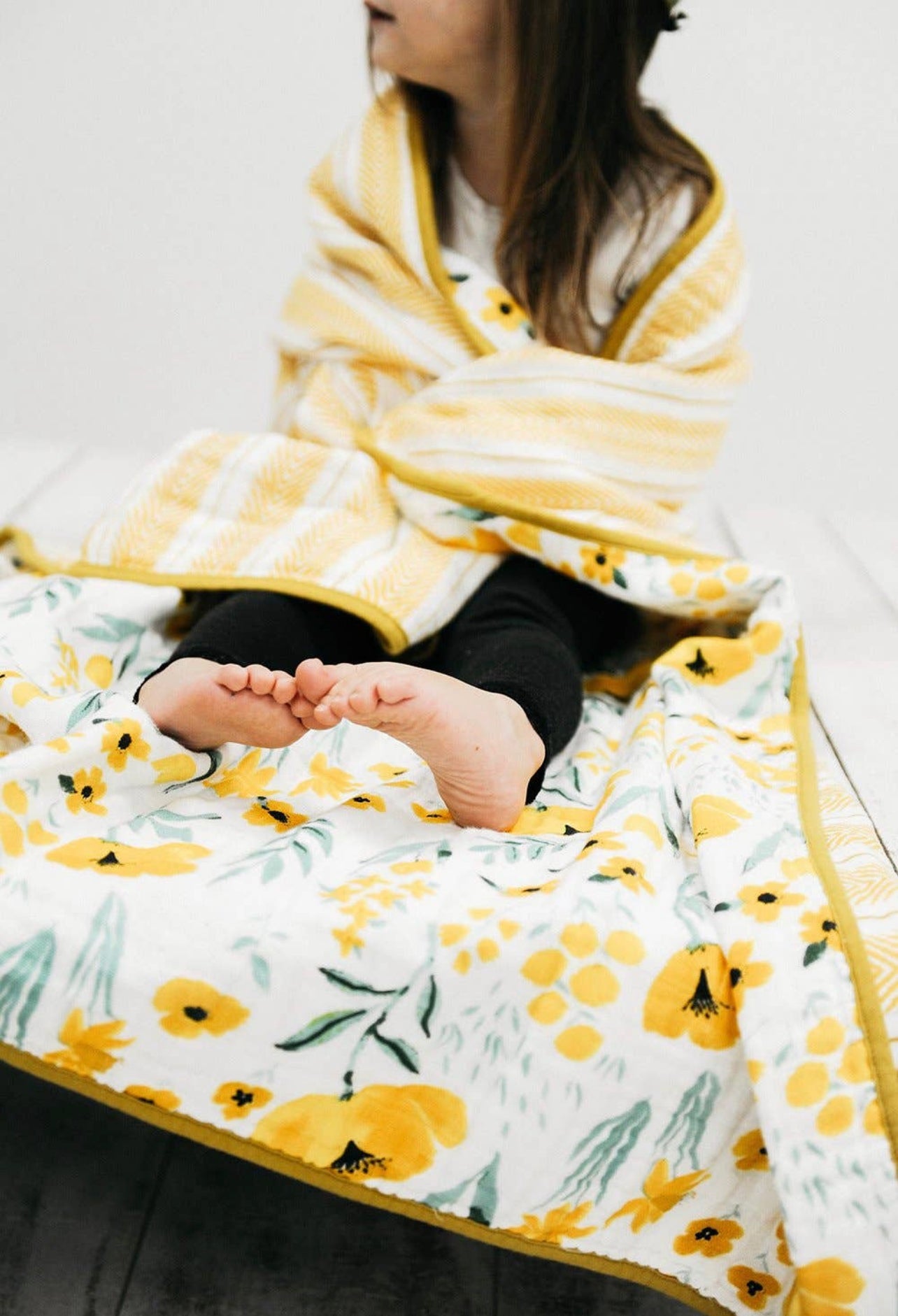 Edredón reversible Buttercup Blossom - Clementine Kids