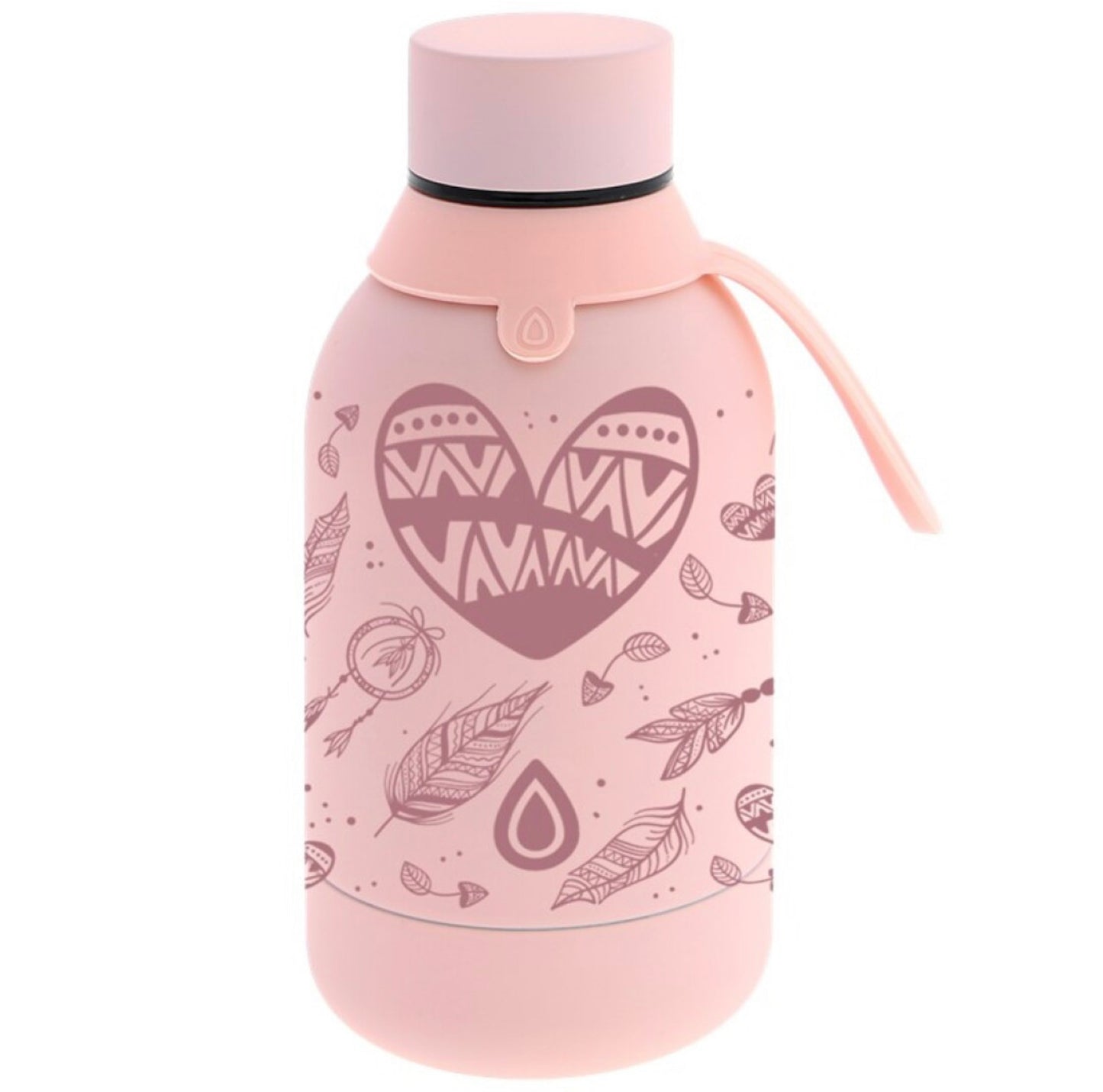 BOTELLA ACERO INOXIDABLE 350ML PEACH BOHO- Aurea