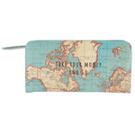 Cartera TAKE YOUR MONEY AND GO Vintage Map - Sass & Belle